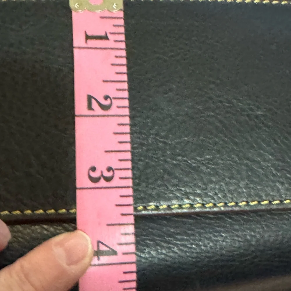 Dooney & Bourke Dark Navy Leather Tote Bag - Picture 8 of 8